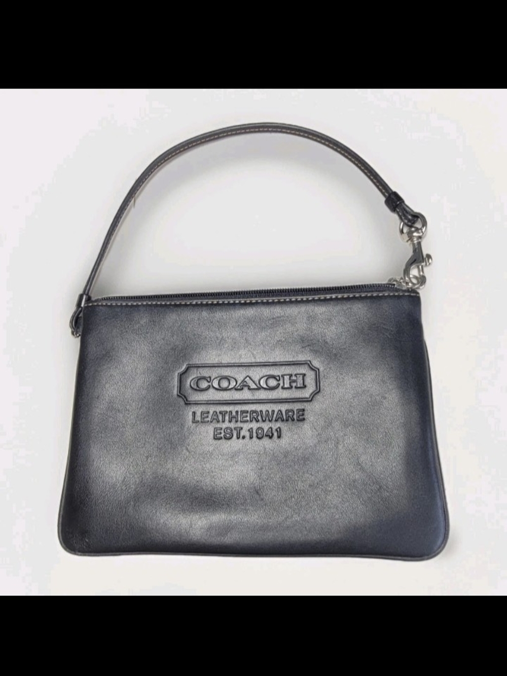 Vintage Coach Leatherware Est. 1941 wristlet Soft Buttery Leather